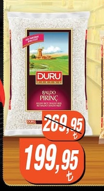 Duru Baldo Pirinç 2000 Gr