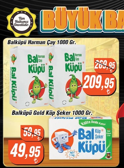 Balküpü Harman Çay 1000 Gr