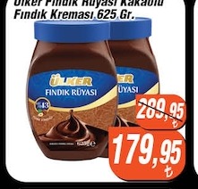 Ulker Findik Ruyasi Kakou Fındık Kreması, 625 Gr.