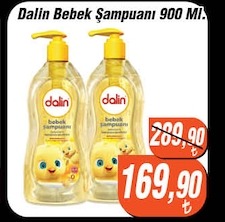 Dalin Bebek Şampuanı 900 Ml.