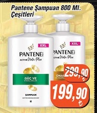 Pantene Şampuan 800 Ml. Çeşitleri