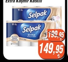 Selpak Extra Kağıt Havlu 16'Lı