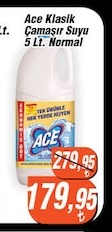 Ace Klasik Çamaşır Suyu 5 Lt.