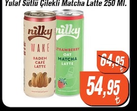 Yulaflı Sütlü Çilekli Matcha Latte 250 Ml
