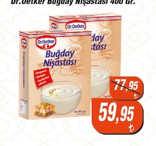 Dr.Oetker Buğday Nişastasi 400 Gr.