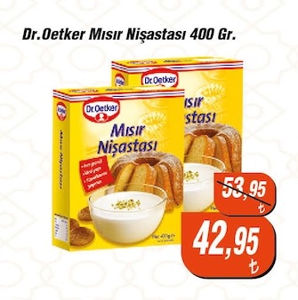 Dr.Oetker Mısır Nişastası 400 Gr.