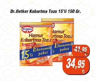 Dr. Oetker Kabartma Tozu 15'Li 150 Gr.