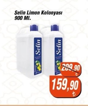 Selin Limon Kolonyasi 900 Ml