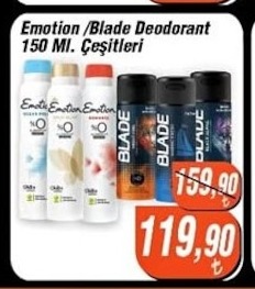 Emotion / Blade Deodorant 150 Ml