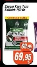 Saygın Kaya Tuzu Sofralık 750 Gr