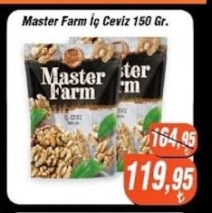 Master Farm İç Ceviz 150 Gr.