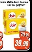 Dalin Bebek Sabunu 100 Gr. Çeşitleri