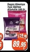 Saygın Himalaya Tuzu Öğütme &Sofralık 500 Gr