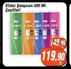 Elidor Şampuan 400 Ml Çeşitleri