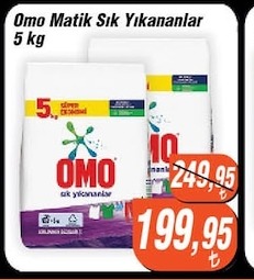 Omo Matik Sık Yıkananlar 5 Kg