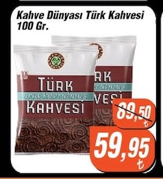 Kahve Dünyası Türk Kahvesi 100 Gr