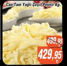 Can Tam Yağlı Keçi Peyniri Kg.