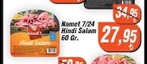 Namet 7/24 Hindi Salam 60 Gr.