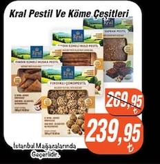 Kral Pestil Ve Köme Çeşitleri