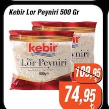 Kebir Lor Peyniri 500 Gr