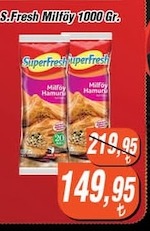 Superfresh Milföy 1000 Gr.