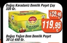 Doğuş Karadeniz Demlik Poşet Çay 320 Gr