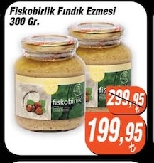 Fiskobirlik Findik Ezmesi 300 Gr