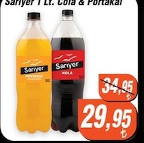 Sariyer Kolali & Portakalli Icecek 1 Lt