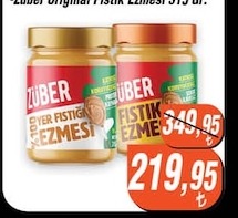 Züber Original Fistik Ezmesi 375 Gr