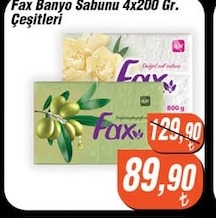 Fax Banyo Sabunu 4X200 Gr.