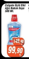 Colgate Üçlü Etki Ağız Bakım Suyu 500 Ml.