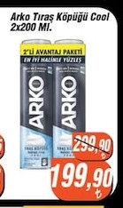 Arko Tıraş Köpüğü Cool 2X200 Ml.