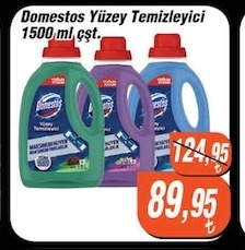 Domestos Yüzey Temizleyici 1500 Ml Çeşitleri