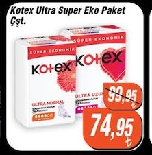 Kotex Ultra Süper Eko Paket Çeşitleri