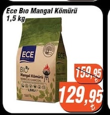 Ece Bio Mangal Kömürü 1,5 Kg