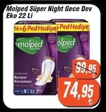 Molped Süper Night Gündüz Eko 22 Li