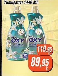 Mr. Oxy Parfüm Yumuşatıcı 1440 Ml