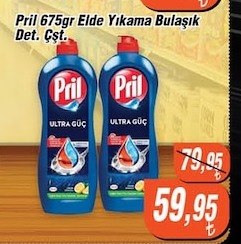 Pril 675Gr Elde Yıkama-Bulaşık Deterjanı