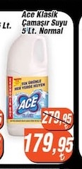 Ace Klasik Çamaşır Suyu 5 Lt