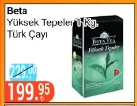 Beta Yüksek Tepeler 1 Kg. Türk Çayı