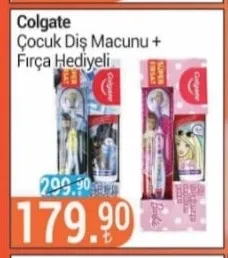 Colgate Çocuk Diş Macunu + Fırça Hediyeli