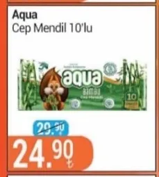 Aqua Cep Mendil 10'Lu