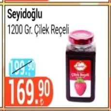 Seyidoğlu 1200 Gr. Çilek Reçeli