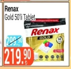 Renax Gold 50'Li Tablet