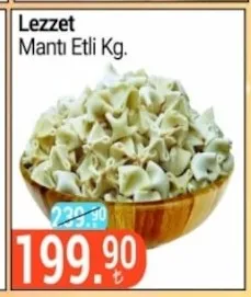 Lezzet Mantı Etli Kg.