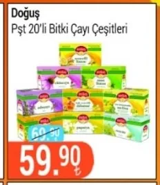Doğuş Pst 20'Li Bitki Çayı Çeşitleri