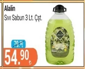 Alalin Sıvı Sabun 3 Lt Çşt