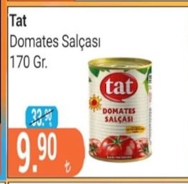 Tat Domates Salçası 170 Gr.