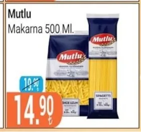 Mutlu Makarna 500 Ml.