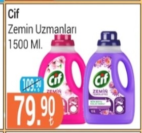 Cif Zemin Uzmanları 1500 Ml